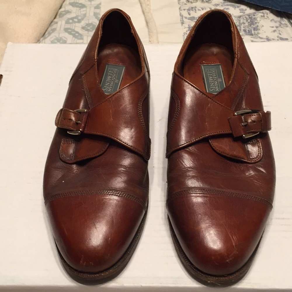 Bostonian Elements leather strap oxfords